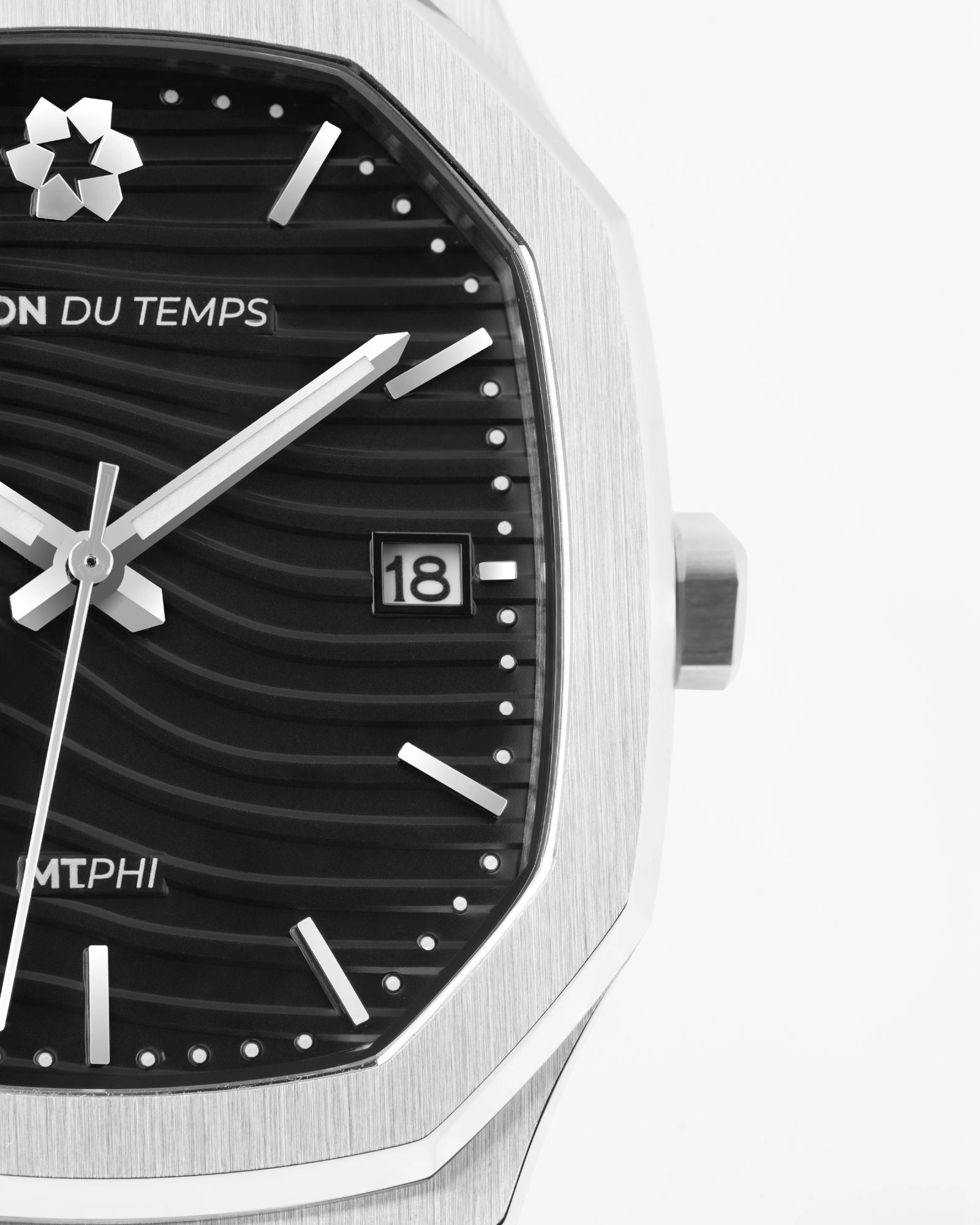 MTFi Day-Date in acciaio nero