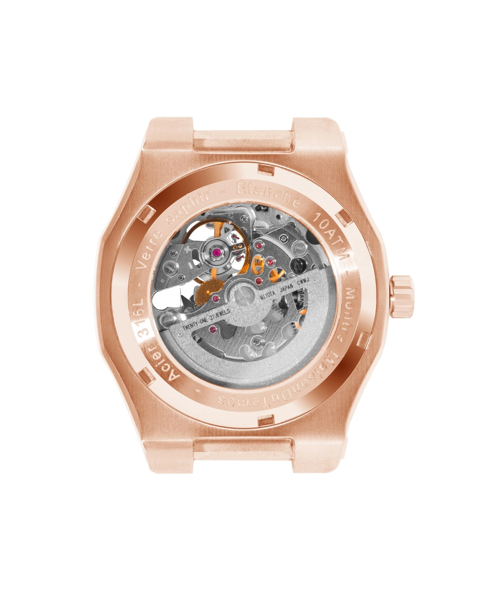 MTBeta Skeleton Acciaio Oro Rosa