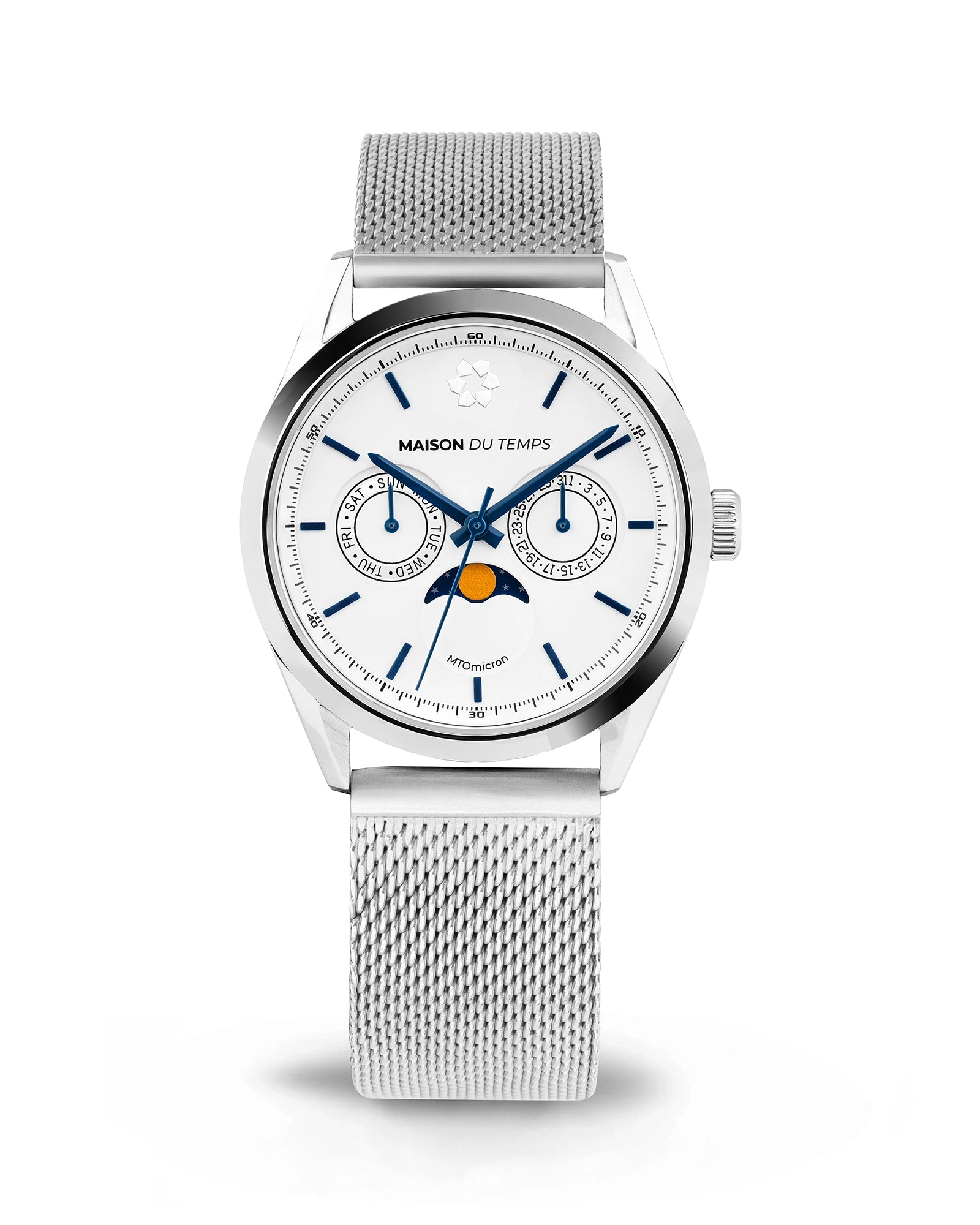 Maglia milanese bianca MTOmicron MoonPhase