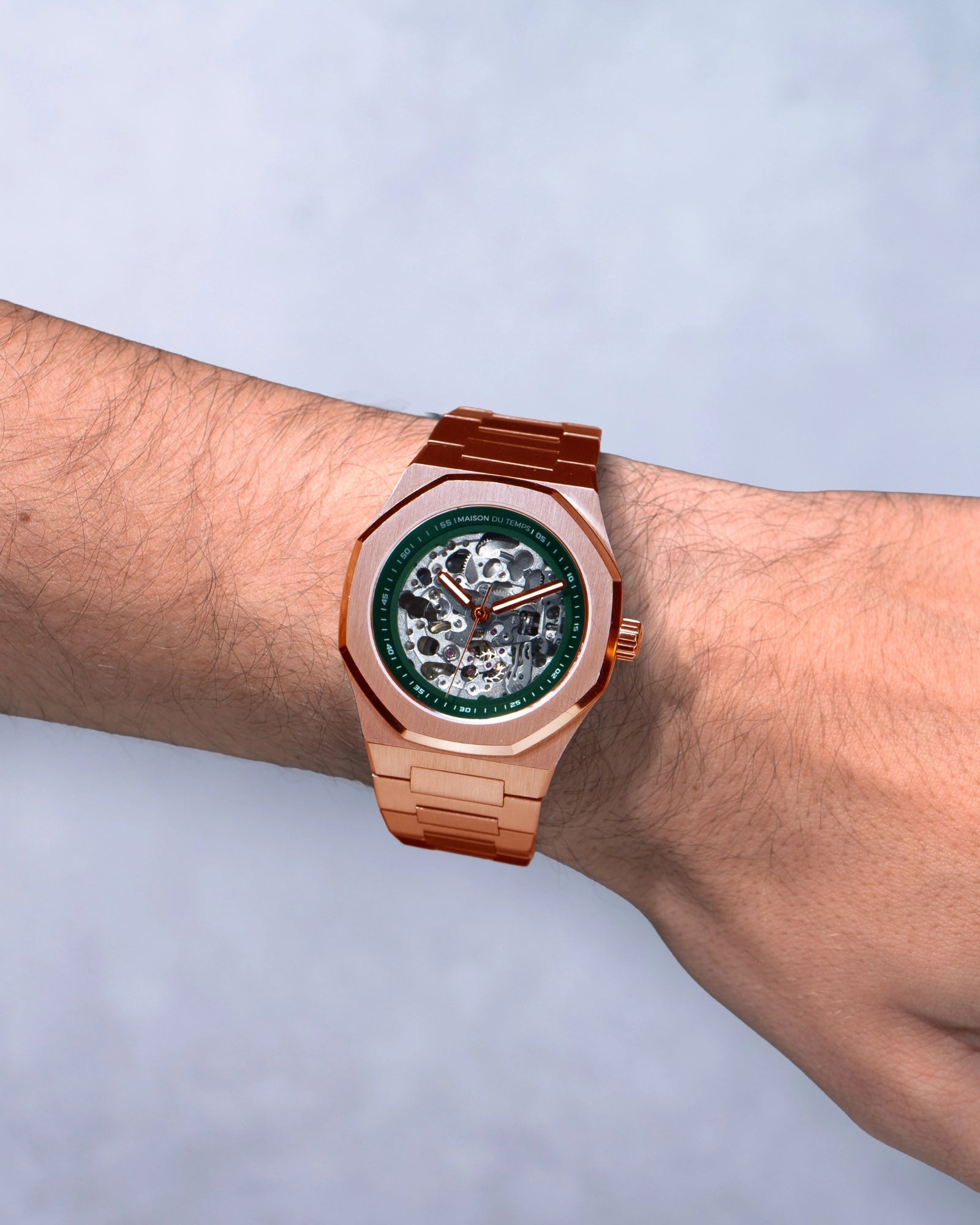 MTBeta Skeleton Acciaio Oro Rosa