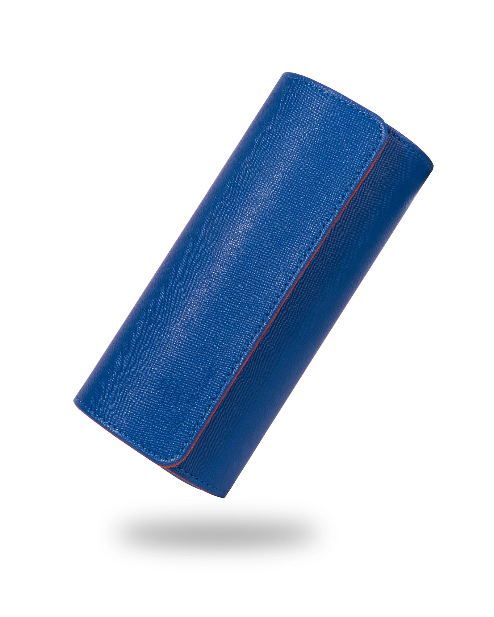 Cassa per orologi blu e arancione - 3 orologi