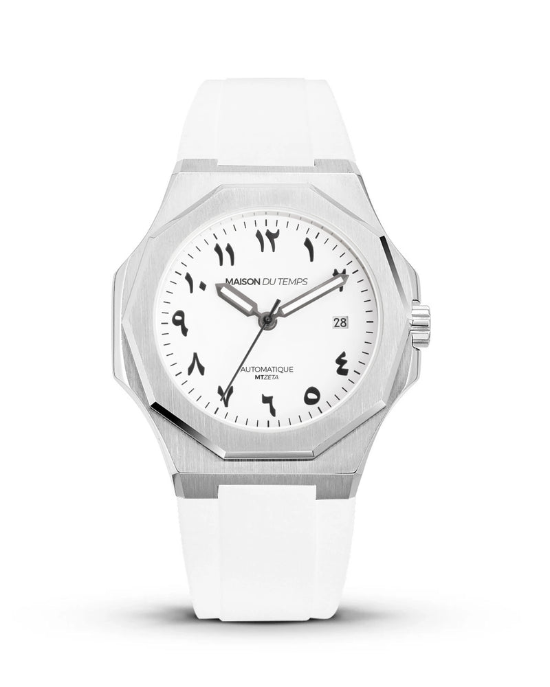 MTZeta Arabo Silicone Bianco Bianco
