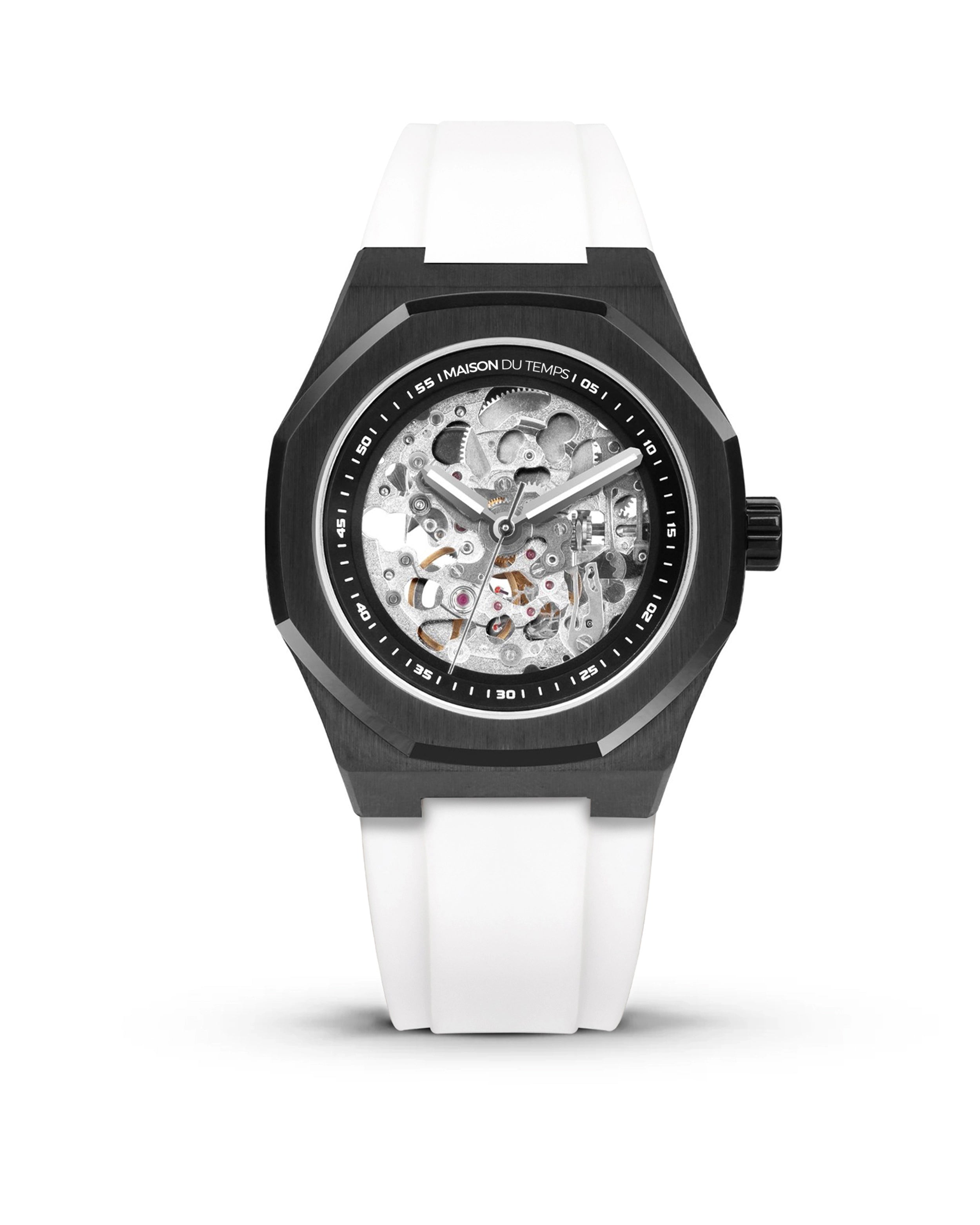 MTBeta Skeleton Black Edition Silicone Bianco