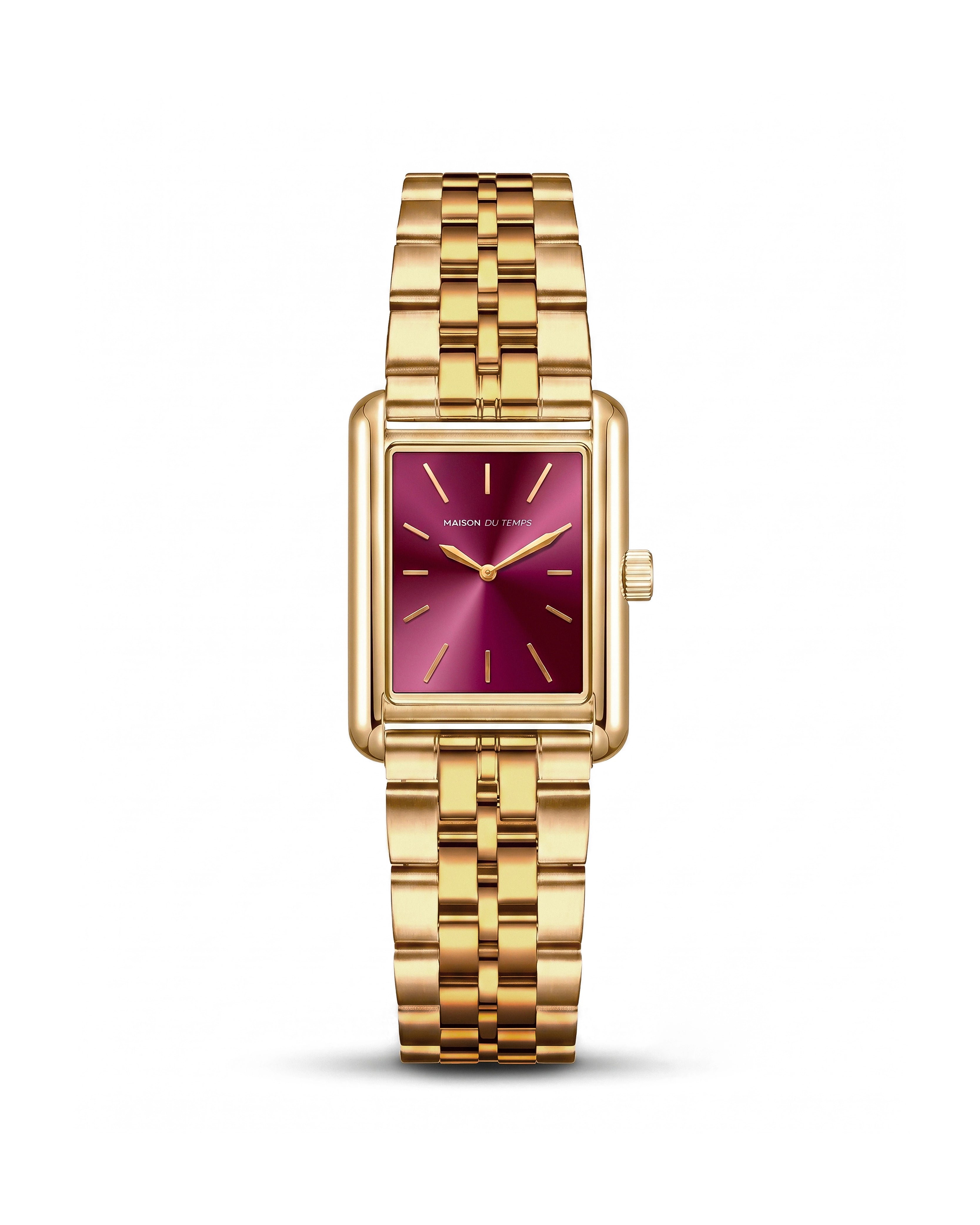 MTAuréa Bordeaux Oro Giallo Acciaio