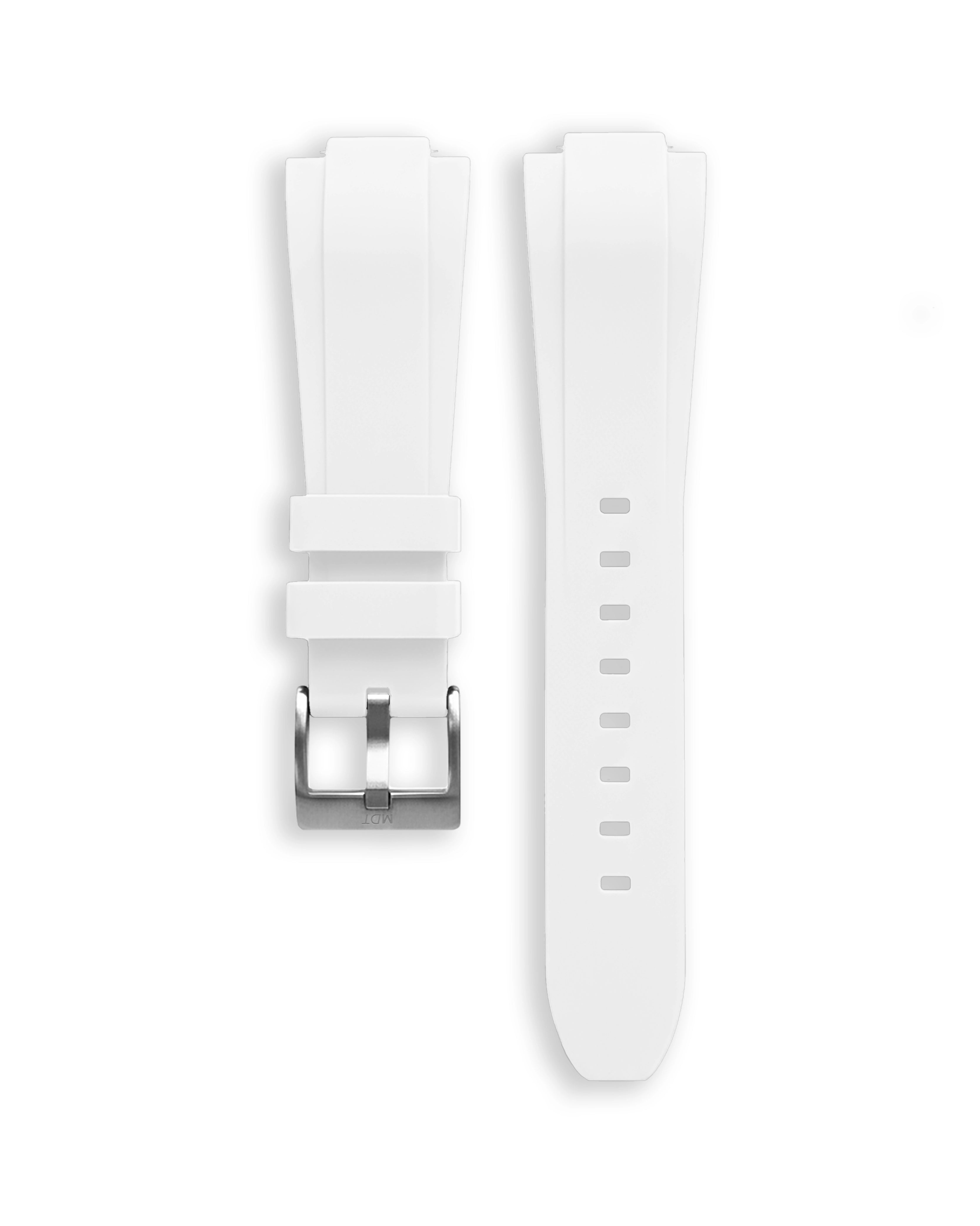 Bracelet Blanc 14mm - Boucle Acier