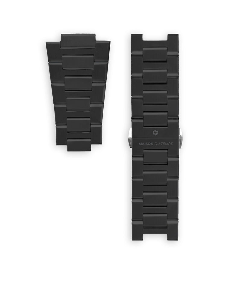 Bracciale in acciaio Beta Black Edition 14 mm