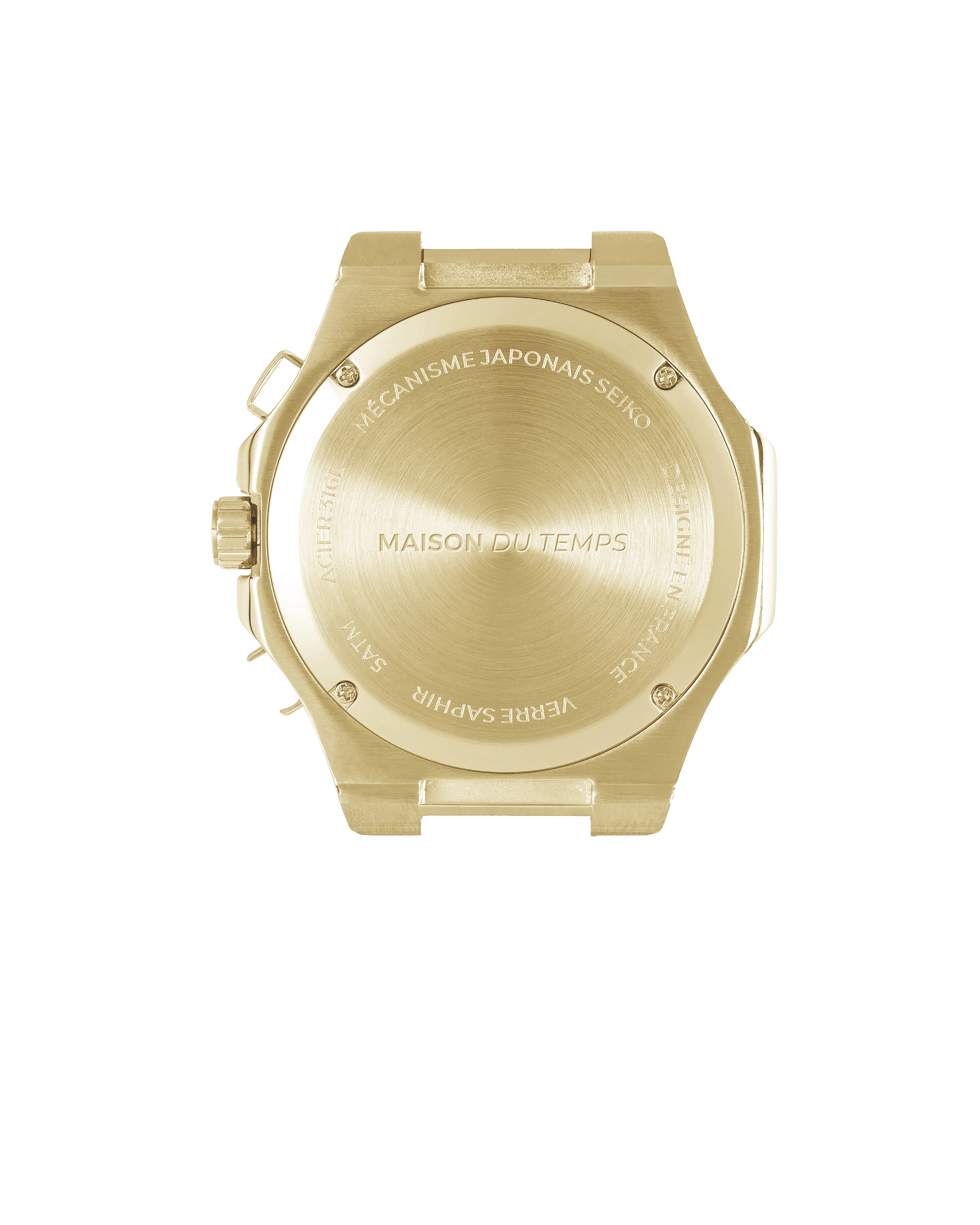 MTGamma Chronographe Noir - Gold Acier