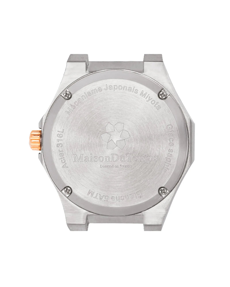 MTGamma Femme Blanc Acier Doré Rose