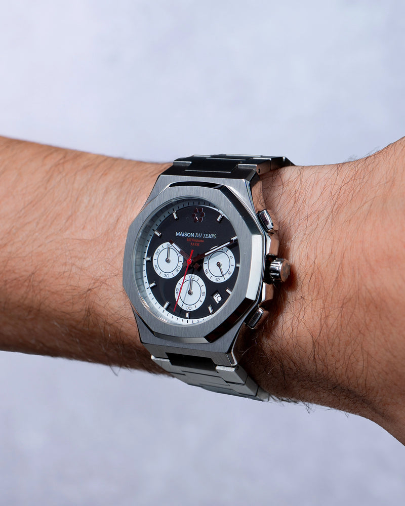 MTGamma Chronographe Noir Acier