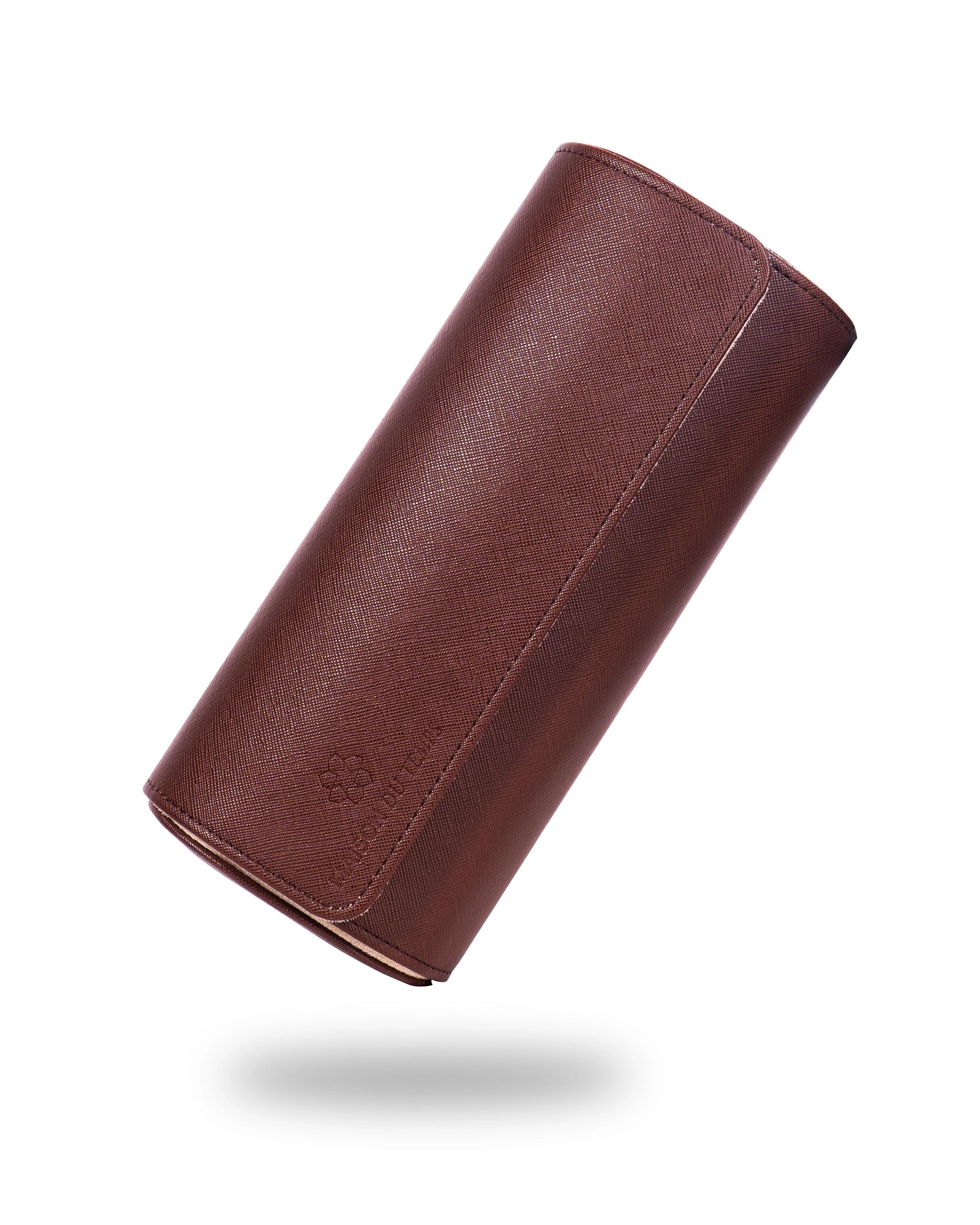 Cassa per orologi marrone - 3 orologi